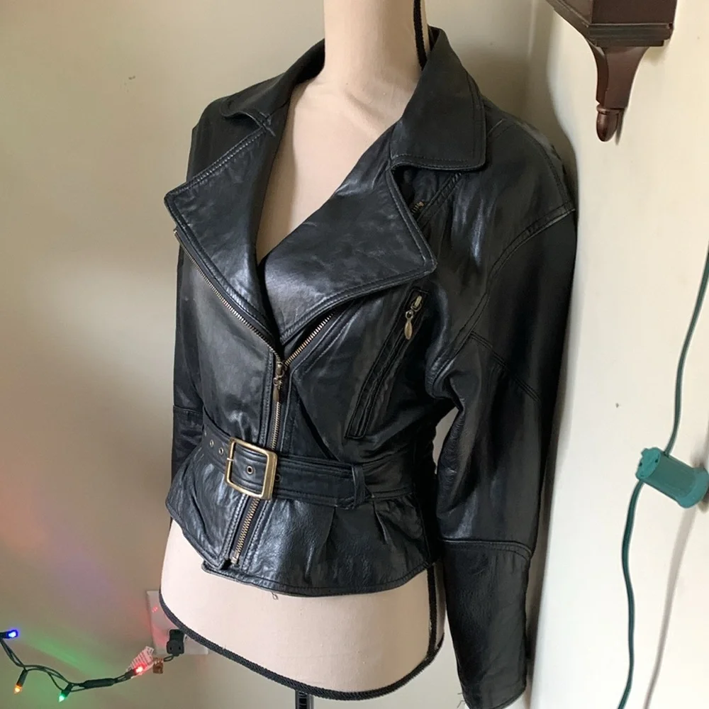 Vintage Michael Joseph Motorcycle Jacket XS - Picture 5 of 8